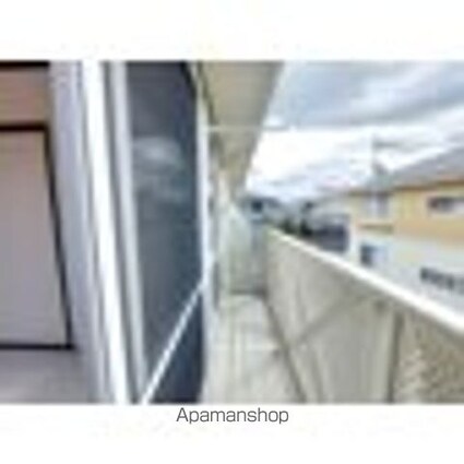 アーバンライフ久米Ｂ棟[3DK/49.5m2]のバルコニー