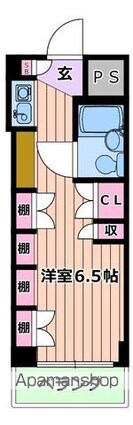 セトビル[1R/19m2]の間取図