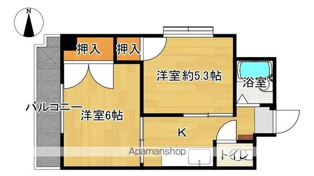 Uハイムマツマルの間取り写真
