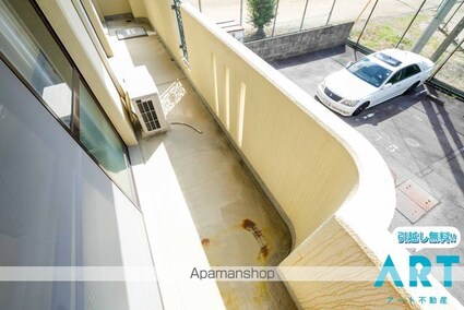 ユーミー林[3DK/56.85m2]のバルコニー