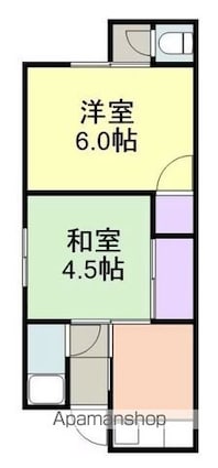 打田様有本借家[2K/30.8m2]の間取図