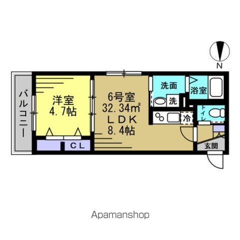 AJOUR蘇我06の間取り写真