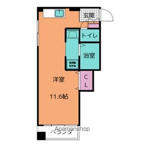 コーポ柳川の間取り