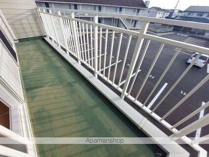 夢咲きの里　Ｃ[1LDK/51.34m2]のバルコニー