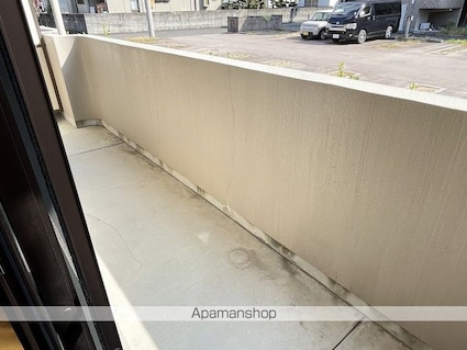 メゾンヴィサージュ２[2LDK/59.85m2]のバルコニー