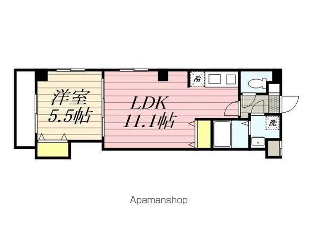 グランディオ検見川の間取り
