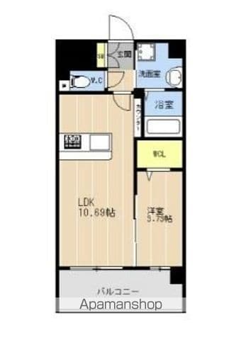 【（仮称）ＬＩＢＴＨ那の川１丁目１８５マンションの間取り】