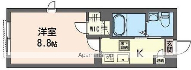 昭島市松原町のマンションの間取り