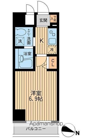 ＨＦ関内レジデンスの間取り