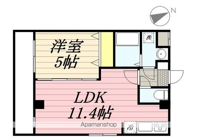 ＡＬＢＩＯＮ新検見川の間取り