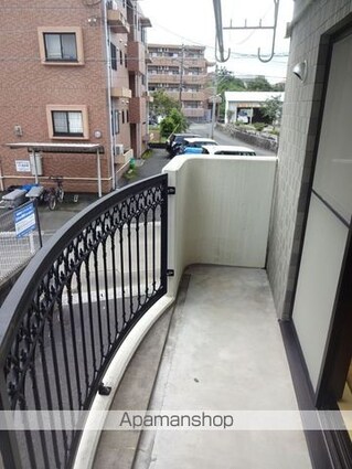 クレストスカーラカク[1K/26.22m2]のバルコニー