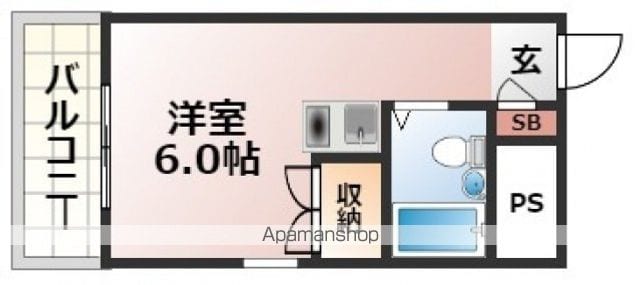 プラスパー東雲の間取り写真