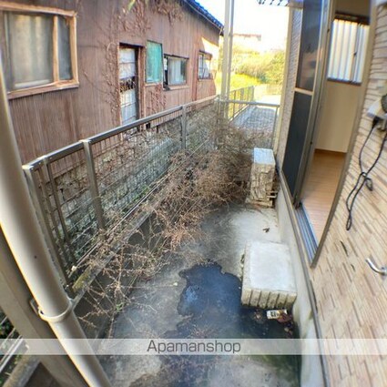 滋賀県甲賀市水口町本町３丁目[1K/16.56m2]のバルコニー