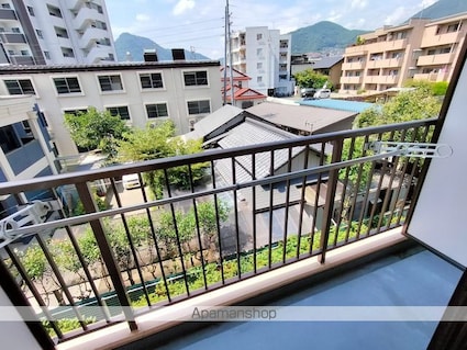 ダイアパレス長野大通り[1K/20.31m2]のバルコニー