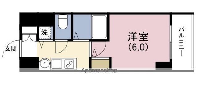 プレサンス堺筋本町フィリアの間取り写真