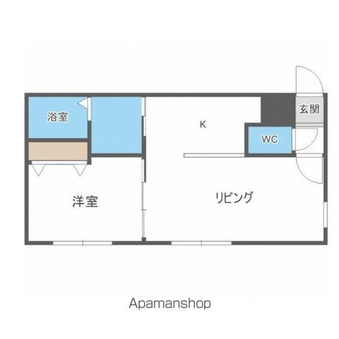 TONY TOWER KITAHIROSHIMAの間取り写真