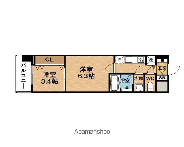 SPLENDIDEVIIIの間取り写真