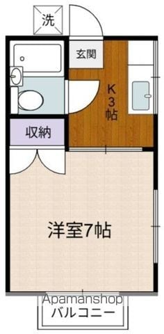 第一コーポフタバの間取り写真