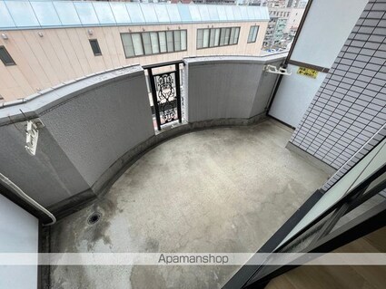 愛媛県松山市宮西１丁目[1K/32.47m2]のバルコニー