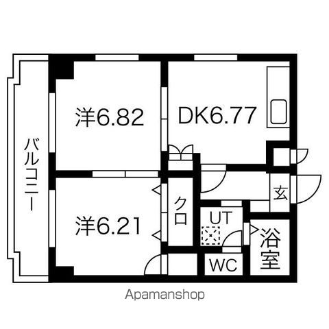 コンフォート味鋺の間取り写真