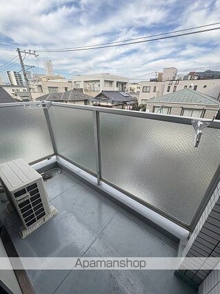 シャルル[1R/21.5m2]のバルコニー