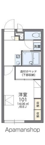 レオパレスドゥジェーム昭和町の間取り写真