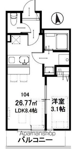 アヴニールの間取り