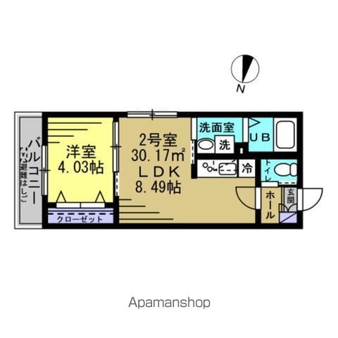 AK都賀の間取り写真