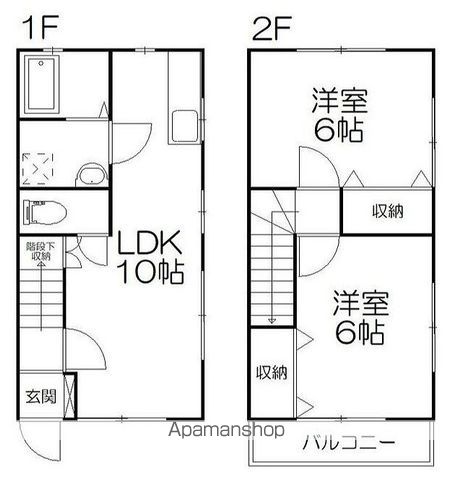 エレガントの間取り写真