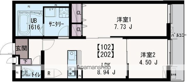 IXO LIERREの間取り写真