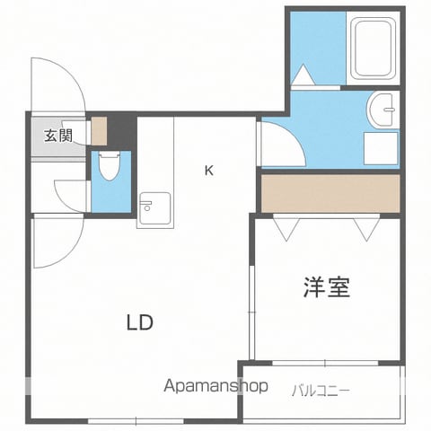 Leia札幌の間取り写真