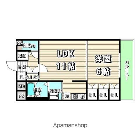 ヴィヴィアン名東本通の間取り写真
