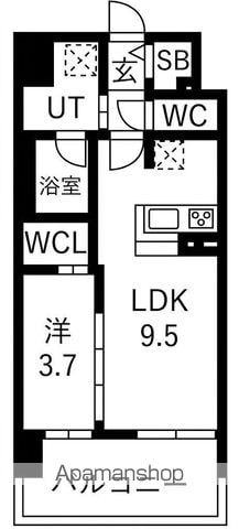 ソルテラスUMEDA NOTRTHの間取り写真