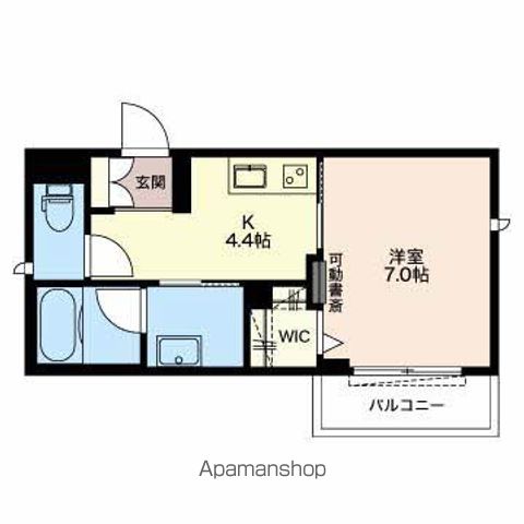 シャーメゾン松屋町の間取り写真
