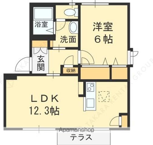 グランメール宮﨑の間取り写真