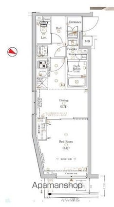 Ｌｏｇ練馬駅前[1DK/30.92m2]の間取図