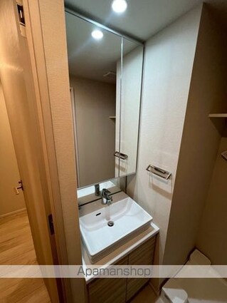 東京都中野区弥生町５丁目[1K/25.56m2]の洗面所