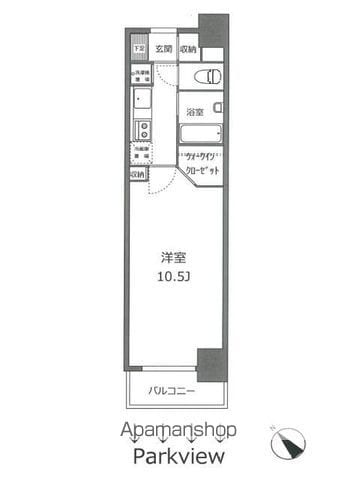 ラメール横浜の間取り写真