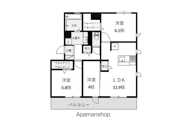 D−ROOM修猷館の間取り写真