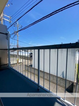 津村マンション[3K/38.8m2]のバルコニー