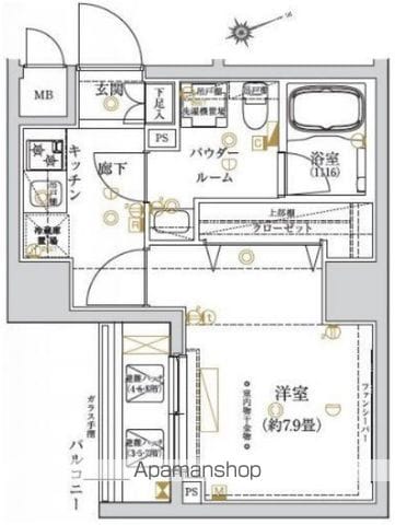 レガリス大塚の間取り