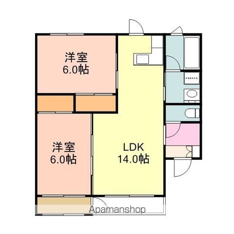 フォレストパークの間取り写真
