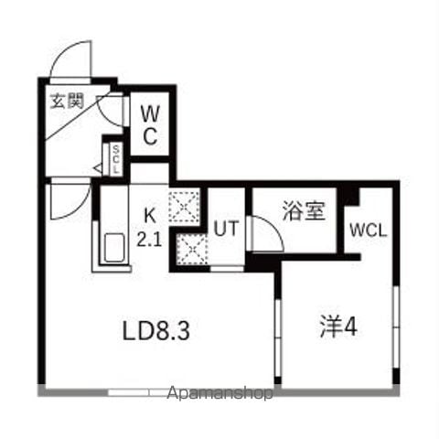 FーWORKS月寒の間取り写真