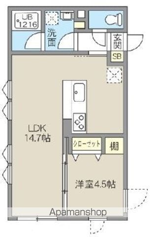 レピュア池袋本町レジデンスの間取り写真