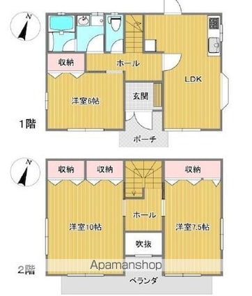 藤久良町貸戸建[3LDK/101m2]の間取図