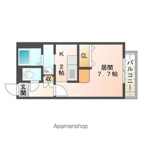 ラウルあいの里の間取り写真